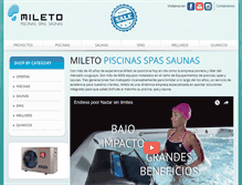 Tablet Screenshot of mileto.com.uy